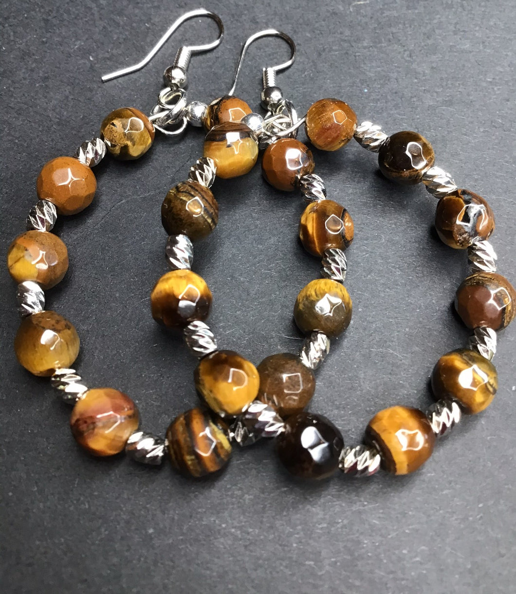Faceted Brown Tiger Eye Wholesale
